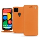 Lederschutzhülle Google Pixel 5 - Orange ( Nappa - Pantone 1495U ) 