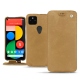Custodia in pelle Google Pixel 5 - Sable vintage ( Roughtcut - Gaucho#57254 ) 