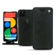 硬质真皮保护套 Google Pixel 5 - Dark vintage ( Roughtcut - Black#5256 ) 