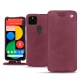 硬质真皮保护套 Google Pixel 5 - Prune vintage ( Pantone 512C ) 