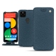 Housse cuir Google Pixel 5 - Indigo ( Pantone 303U ) 