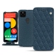 Funda de piel Google Pixel 5 - Indigo - Couture ( Pantone 303U ) 
