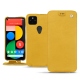 硬质真皮保护套 Google Pixel 5 - Jaune soulèu
