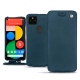 硬质真皮保护套 Google Pixel 5 - Blu mediterran