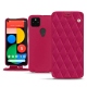 Custodia in pelle Google Pixel 5 - Rose fluo - Couture