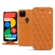Capa em pele Google Pixel 5 - Mandarine vintage - Couture