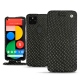 Custodia in pelle Google Pixel 5 - Serpent nero