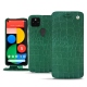 Housse cuir Google Pixel 5 - Crocodile pino