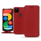 Capa em pele Google Pixel 5 - Rouge PU