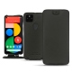 Housse cuir Google Pixel 5 - Noir PU