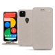Housse cuir Google Pixel 5 - Taupe innocent