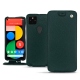 Lederschutzhülle Google Pixel 5 - Vert séduisant