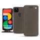Funda de piel Google Pixel 5 - Gris Veggie