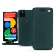 Custodia in pelle Google Pixel 5 - Bleu Veggie