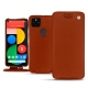 Housse cuir Google Pixel 5 - Orange Veggie