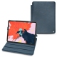 Funda de piel Apple iPad Air (2020) - Jean vintage ( Roughtcut - Pantone 285U  ) 