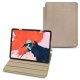 Apple iPad Air (2020) leather case - Taupe vintage ( Pantone 7530C ) 