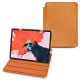 Apple iPad Air (2020) leather case - Mandarine vintage ( Pantone 165C ) 