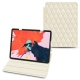 Capa em pele Apple iPad Air (2020) - Blanc - Couture ( Bologna - White ) 