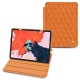 Apple iPad Air (2020) leather case - Orange - Couture ( Nappa - Pantone 1495U ) 