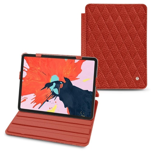 Ledertaschen für Apple iPad Air (2020 / 2022)Papaye - Couture ( Pantone #b54317 ) 