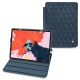 Apple iPad Air (2020) leather case - Jean vintage - Couture
