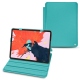 Funda de piel Apple iPad Air (2020) - Bleu fluo