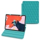 Lederschutzhülle Apple iPad Air (2020) - Bleu fluo - Couture