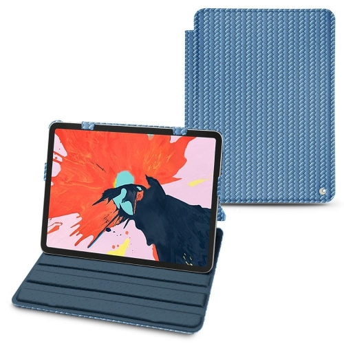Ledertaschen für Apple iPad Air (2020 / 2022)Abaca ishia ( Pantone #395775 ) 