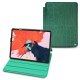 Housse cuir Apple iPad Air (2020) - Crocodile pino