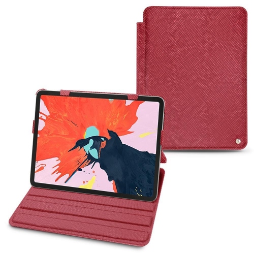 Ledertaschen für Apple iPad Air (2020 / 2022)Rouge passion ( Pantone #a6192e ) 