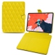 Custodia in pelle Apple iPad Air (2020) - Jaune fluo - Couture