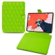 Custodia in pelle Apple iPad Air (2020) - Vert fluo - Couture