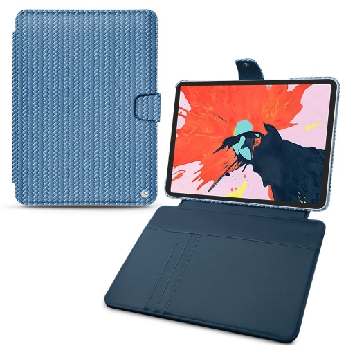 Capas de carteira em pele para Apple iPad Air (2020 / 2022)Abaca ishia ( Pantone #395775 ) 