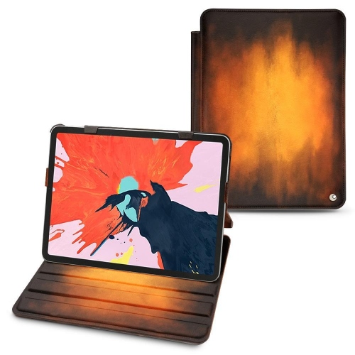 Les housses en cuir pour Apple iPad Air (2020 / 2022)Fauve Patine