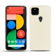 Coque cuir Google Pixel 5 - Blanc ( Nappa - White ) 