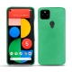 Capa em pele Google Pixel 5 - Menthe vintage ( Pantone 562C ) 