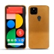 レザーケース Google Pixel 5 - Or Maïa ( Pantone 871C ) 