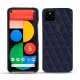 レザーケース Google Pixel 5 - Cobalt - Couture ( Pantone 2766C ) 