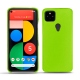 レザーケース Google Pixel 5 - Vert fluo