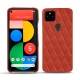 Custodia in pelle Google Pixel 5 - Arange clouquié - Couture