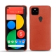 Coque cuir Google Pixel 5 - Arange clouquié