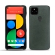 レザーケース Google Pixel 5 - Blu marino