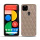 Capa em pele Google Pixel 5 - Taupe vintage - Couture