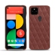 Coque cuir Google Pixel 5 - Passion vintage - Couture