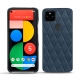 Custodia in pelle Google Pixel 5 - Jean vintage - Couture