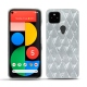 Lederschutzhülle Google Pixel 5 - Platinium - Couture