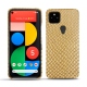 Capa em pele Google Pixel 5 - Serpent sabbia