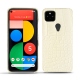 レザーケース Google Pixel 5 - Crocodile milk