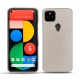 Custodia in pelle Google Pixel 5 - Taupe innocent